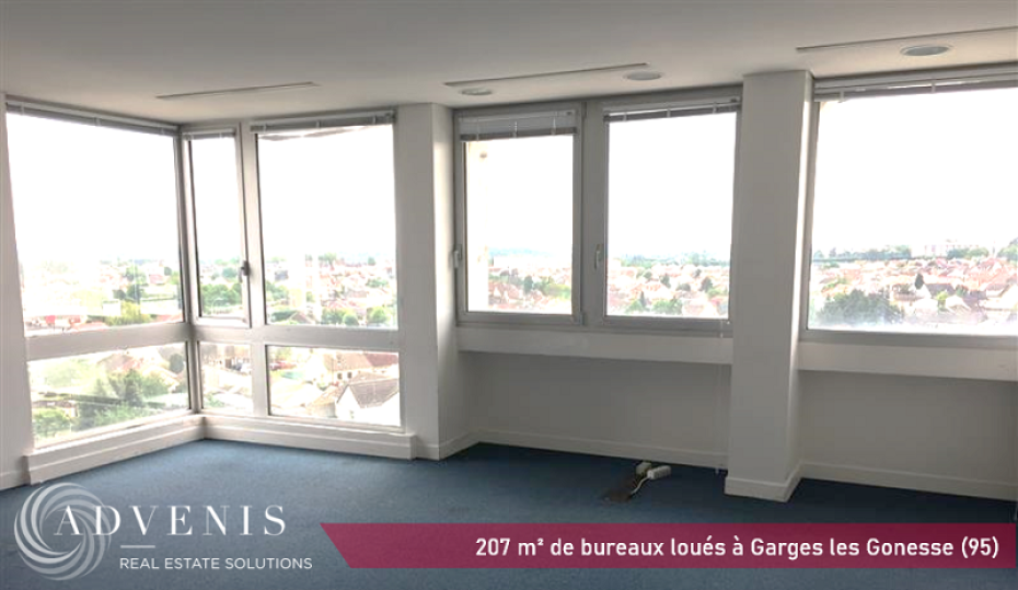 Transaction : Garges-les-Gonesse (95), 207 m² de bureaux loués au HUB DE LA REUSSITE