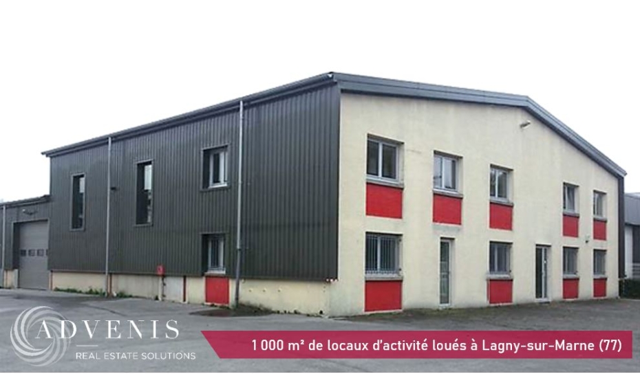 Transaction : Lagny-sur-Marne (77), location de 1 000 m² de locaux d'activité