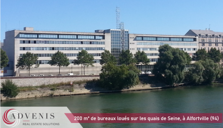 Transaction : Alfortville (94), location de 200 m² de bureaux sur les Quais de Seine