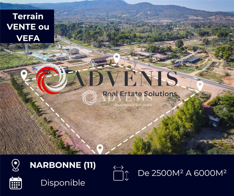 Vente Investisseur Terrain NARBONNE (11100) - Photo 1