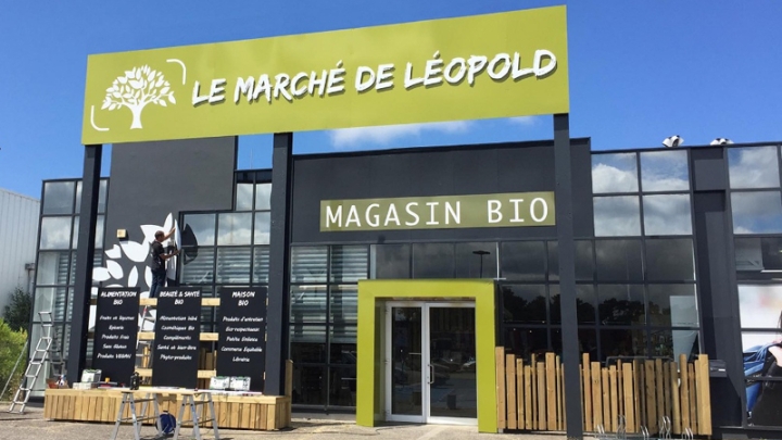 Transaction : location de 610 m² de locaux commerciaux à Gujan-Mestras (33) par l'enseigne bio Le Marché de Léopold