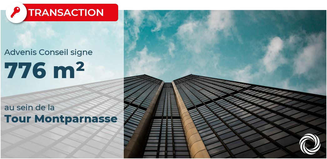 Transaction : Advenis signe 776 m² de baux au sein de la Tour Montparnasse (Paris 15)