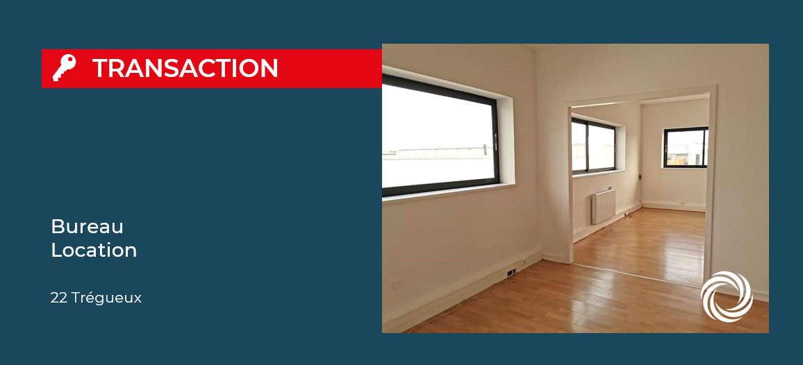 Transaction : Trégueux (22), TRYSENERGIE loue des bureaux dans une zone commerciale dynamique