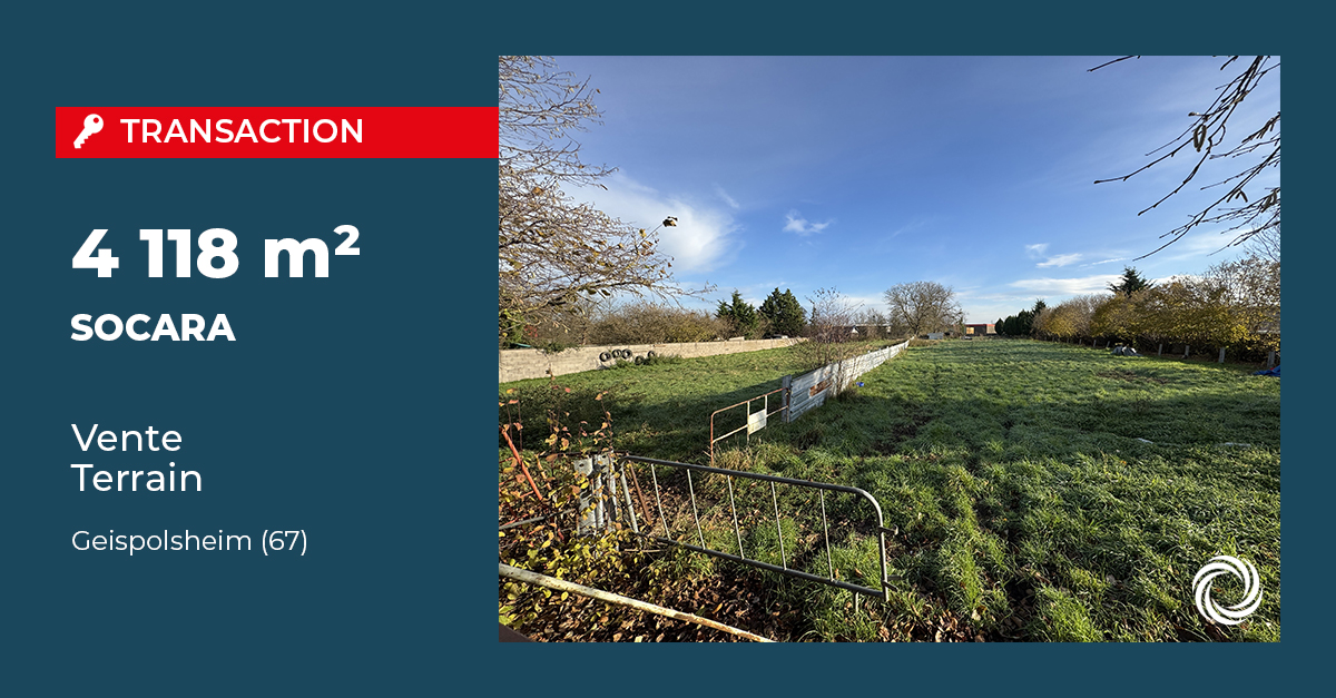 Transaction : Geispolsheim (67), SOCARA centralise ses activités sur un nouveau site