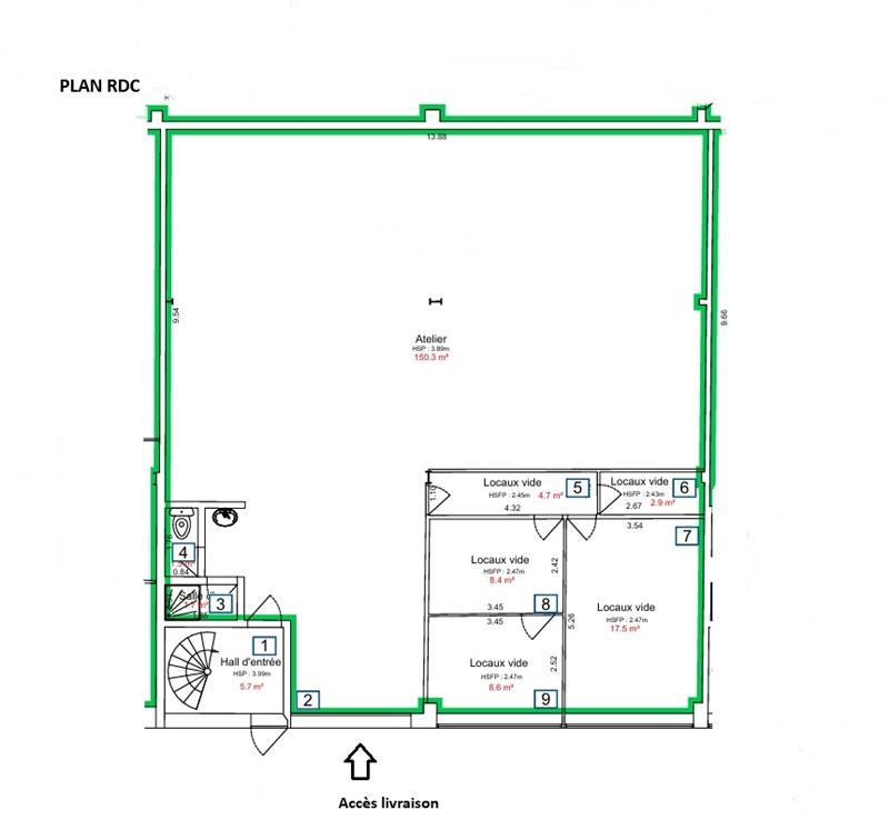 Location Activités Entrepôts CENON (33150) - Photo 7