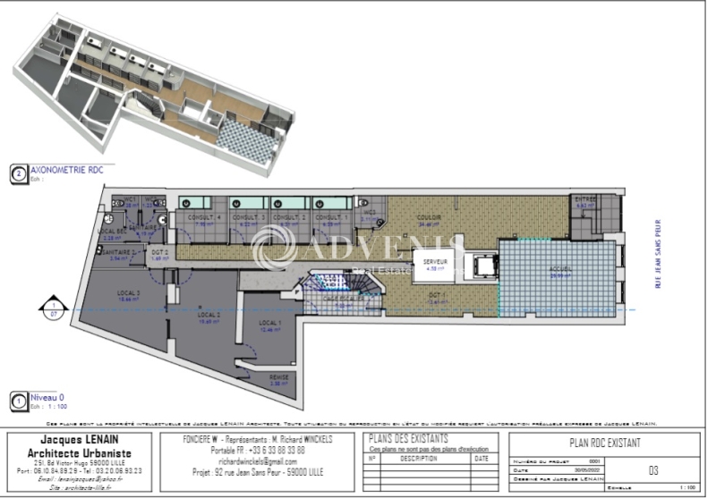 Vente Investisseur Bureaux LILLE (59000) - Photo 11