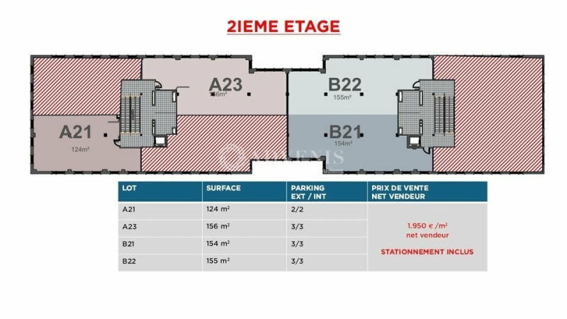 Vente Investisseur Bureaux VILLENEUVE D'ASCQ (59650) - Photo 12