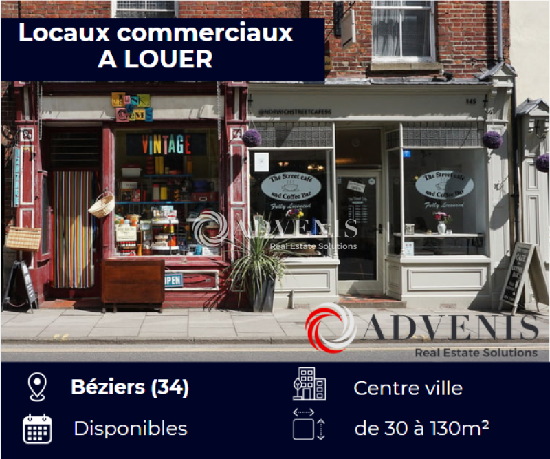 Location Commerces BEZIERS (34500) - Photo 1